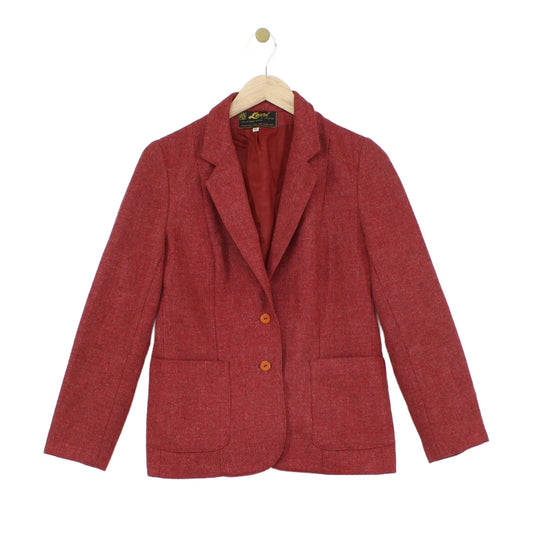 Womens Wool Blazer Uk Made Formal