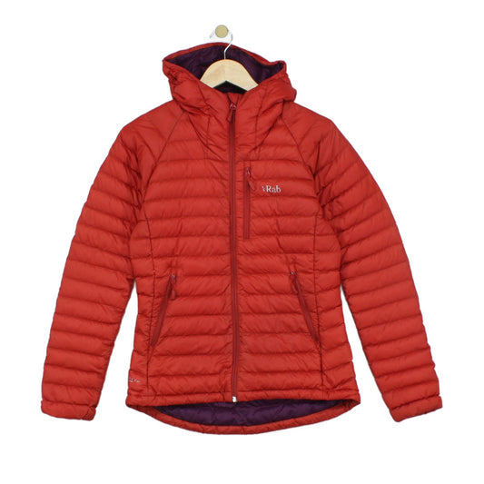Womens Microlight Alpine Quilted Jacket Hooded Outdoor Down