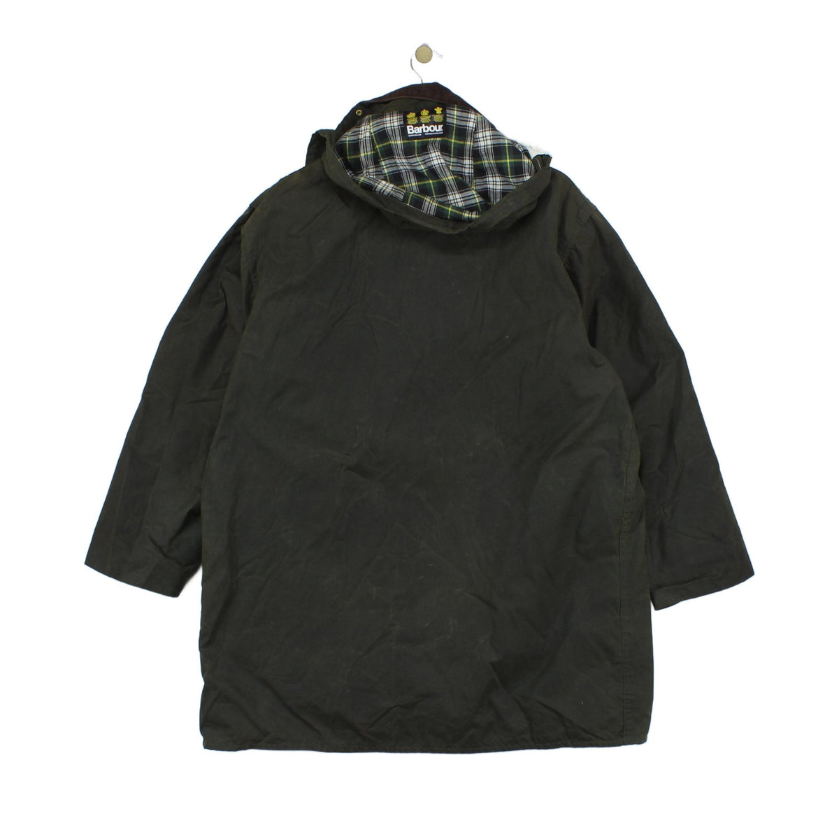 Mens Border Waxed Jacket Uk Made Hooded Cotton