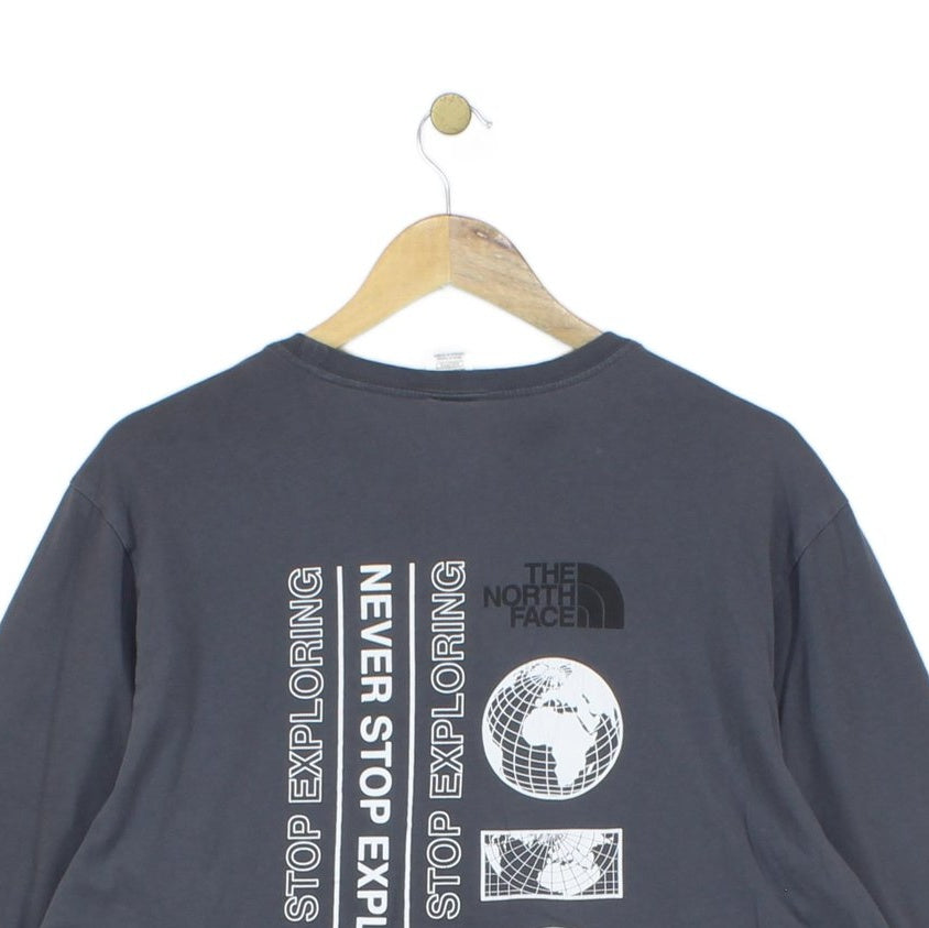 Mens T-Shirt Long Sleeve Outdoor Explorer Logo