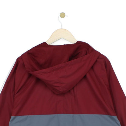 Mens Track Jacket Hooded Full Zip Retro Sport