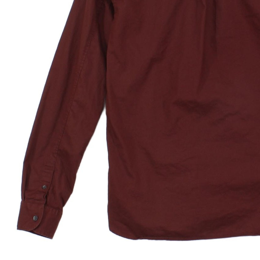 Mens Shirt Long Sleeve Button Up