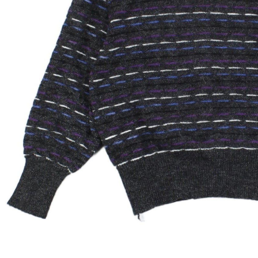 Womens Wool Jumper Striped Knit