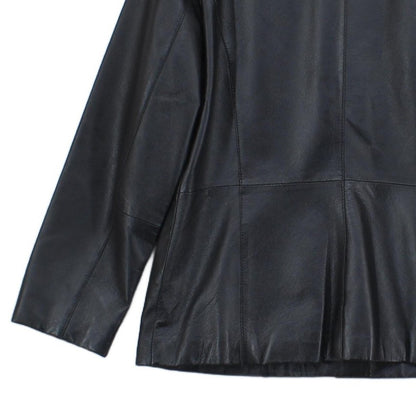 Womens Leather Blazer