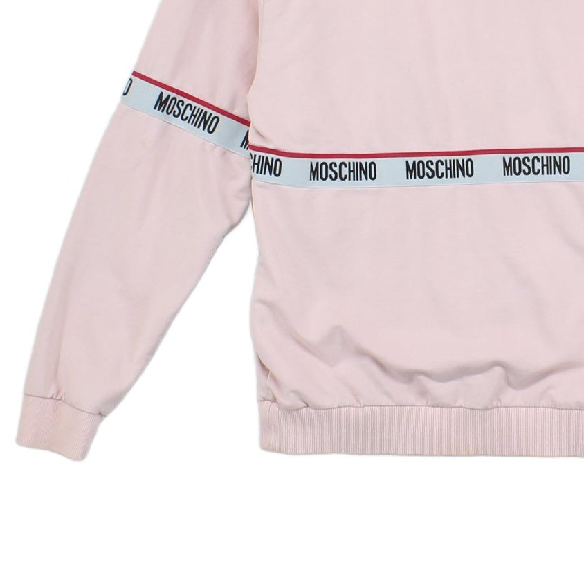 Mens Hoodie Tape Drawstring Streetwear