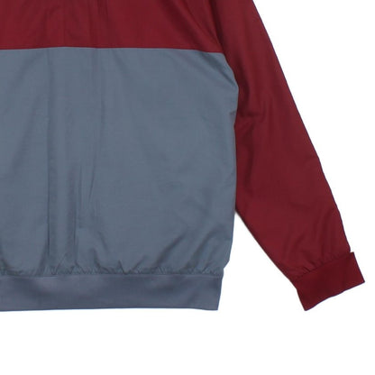 Mens Track Jacket Hooded Full Zip Retro Sport