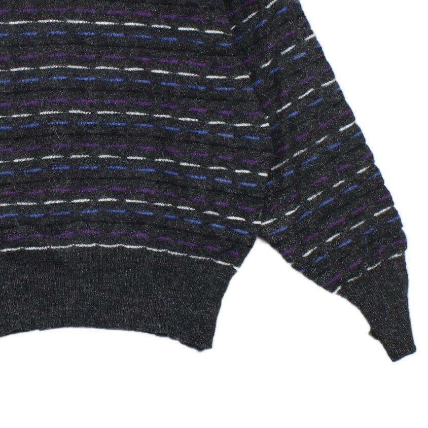 Womens Wool Jumper Striped Knit