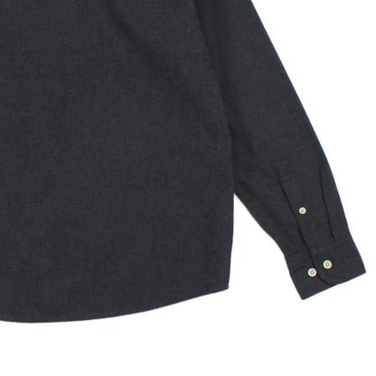 Mens Shirt Button Up Long Sleeve Collar