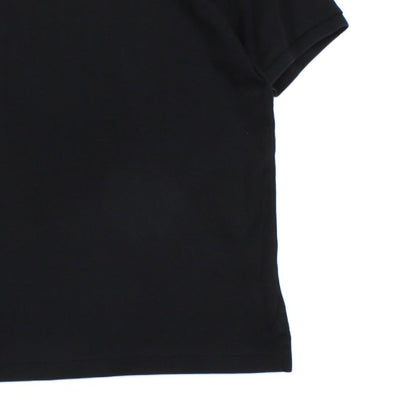 Mens Polo Shirt Stretch Classic Slim Fit Logo