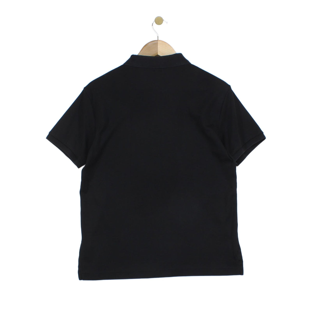 Mens Polo Shirt Stretch Classic Slim Fit Logo