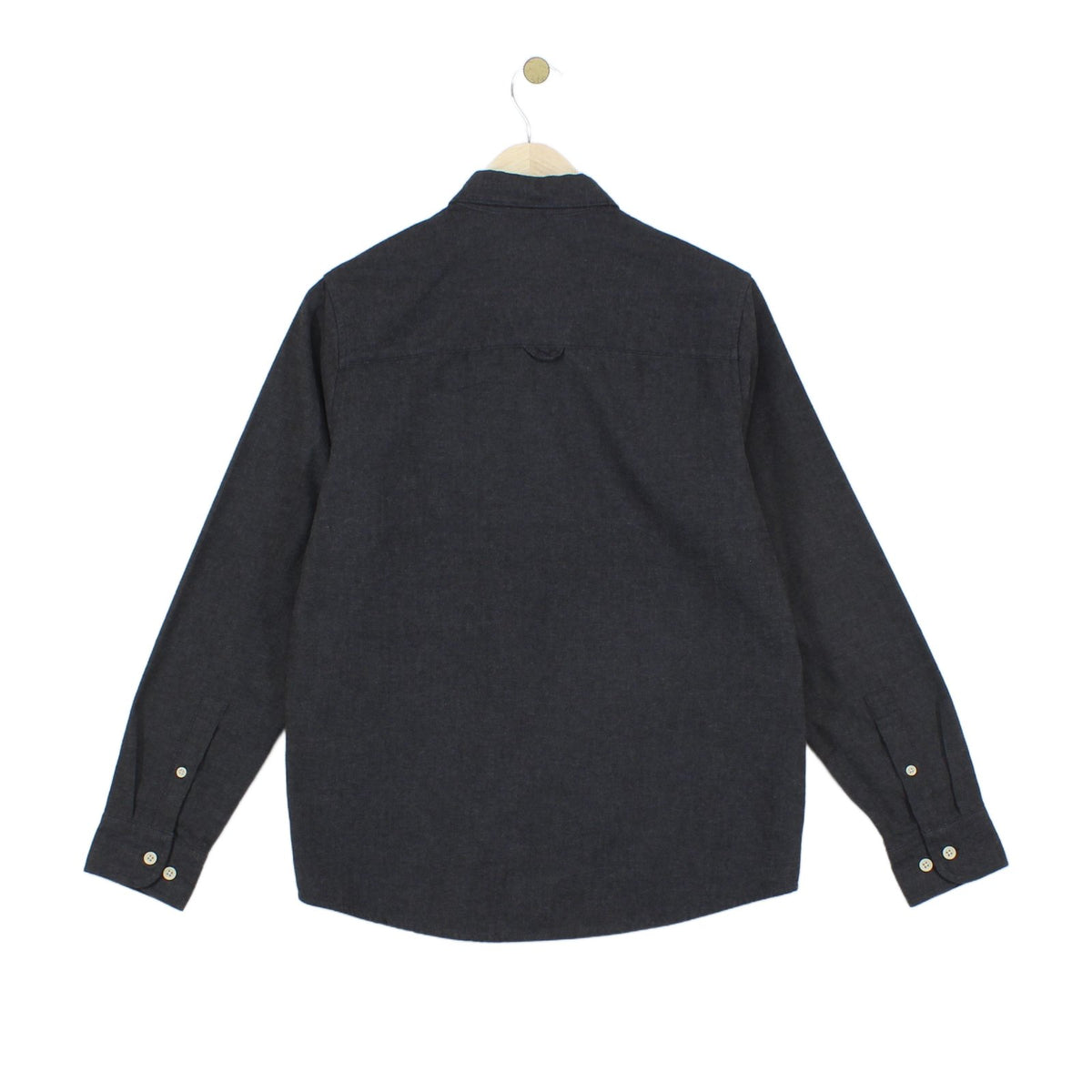 Mens Shirt Button Up Long Sleeve Collar