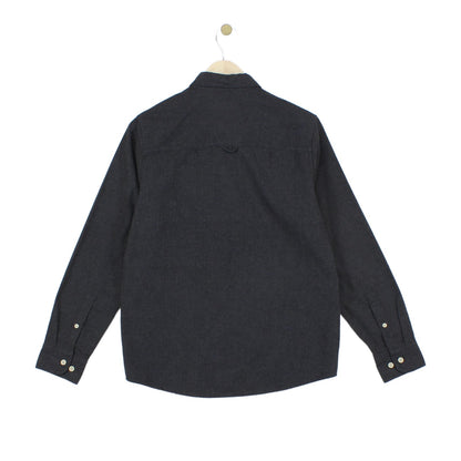 Mens Shirt Button Up Long Sleeve Collar