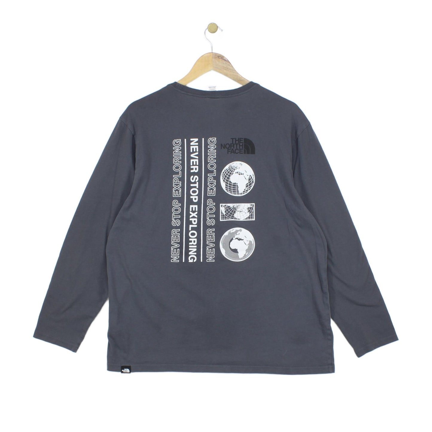 Mens T-Shirt Long Sleeve Outdoor Explorer Logo