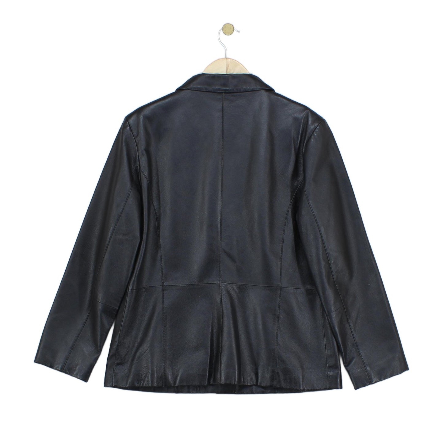 Womens Leather Blazer