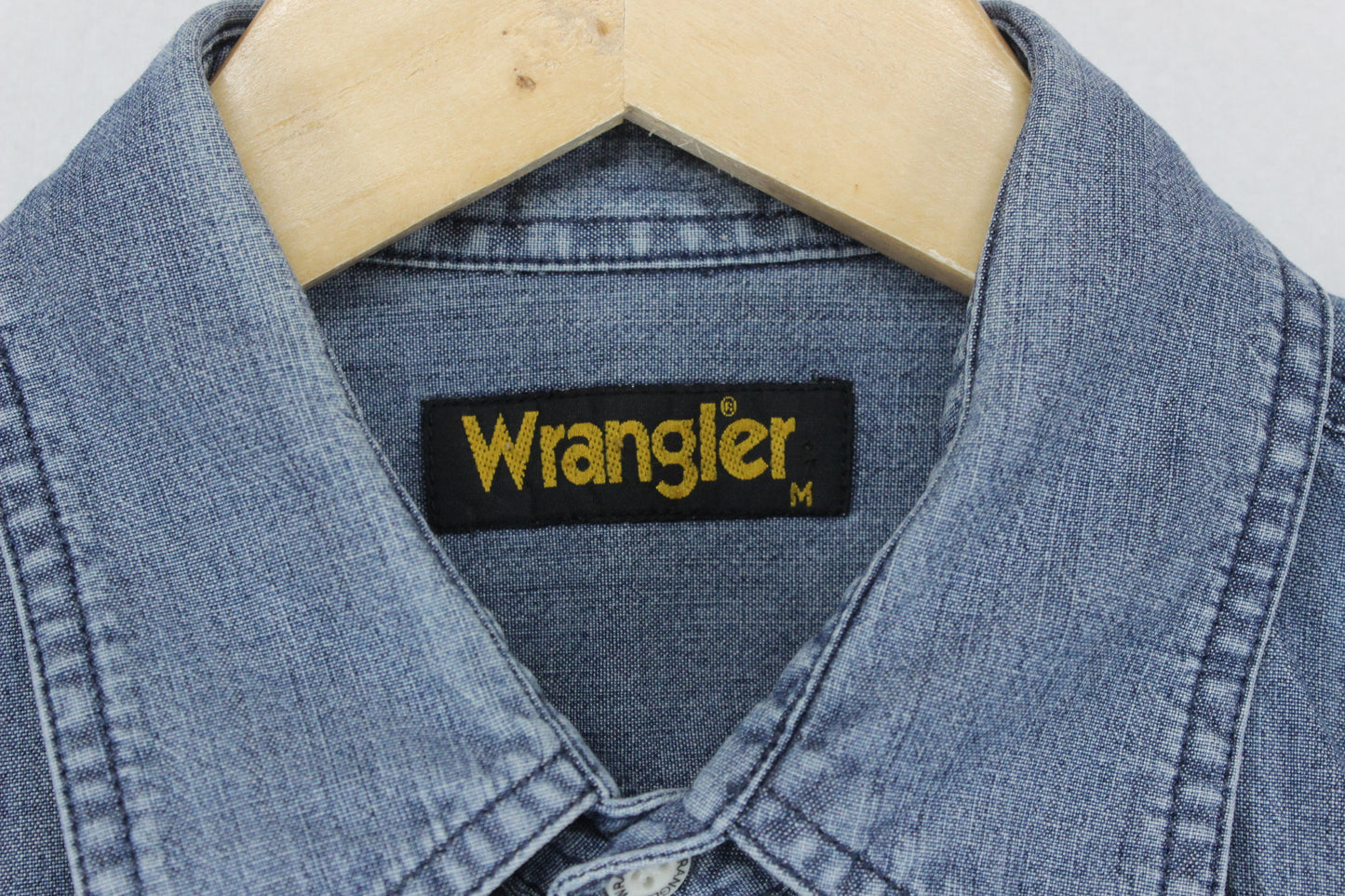 Mens Chambray Shirt Short Sleeve Collared