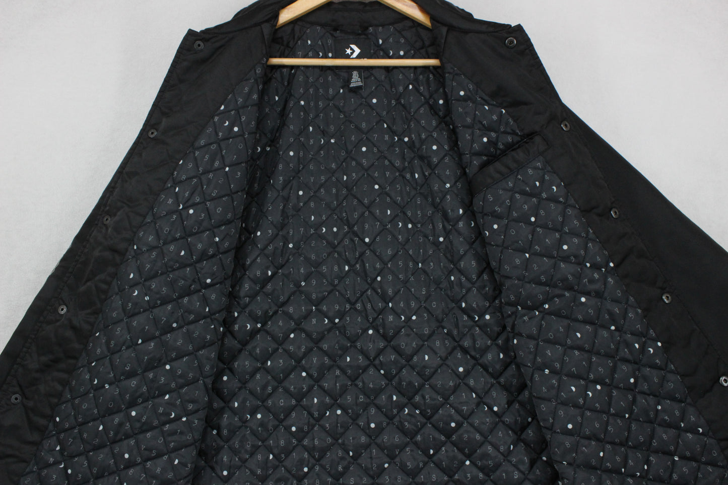 Mens Jacket Insulated Outerwear Streetwear Logo
