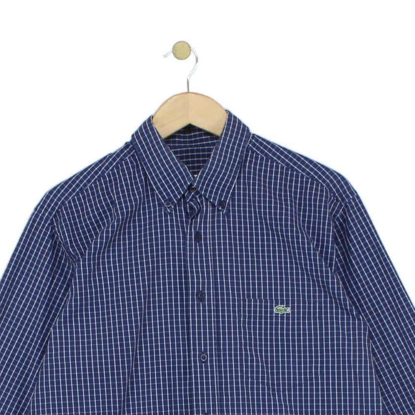 Mens Plaid Shirt  Button Up Long Sleeve