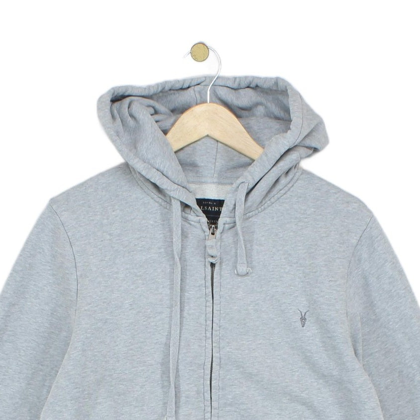 Mens Hoodie Full Zip Cotton