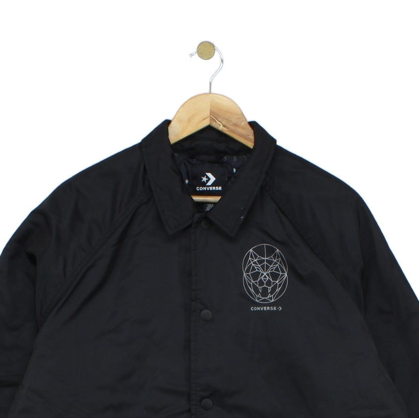 Mens Jacket Insulated Outerwear Streetwear Logo