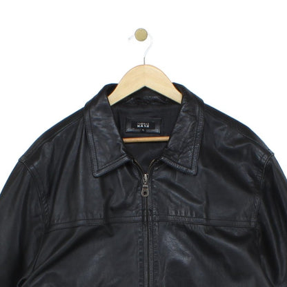 Mens Leather Jacket Outerwear