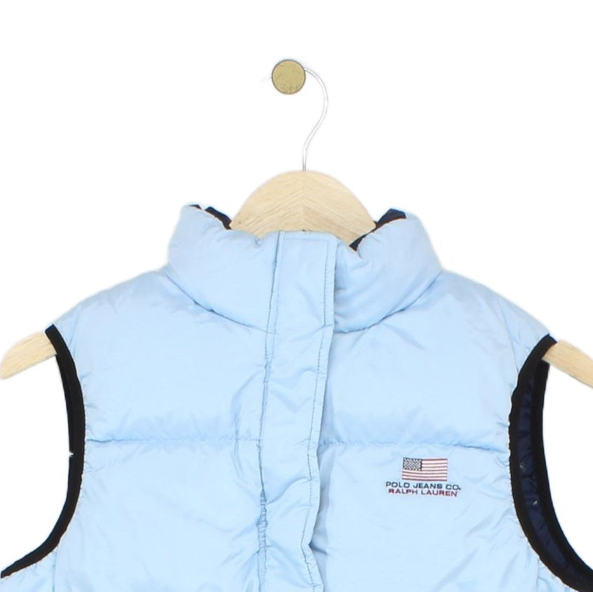 Girls Down Bodywarmer Puffer Sleeveless