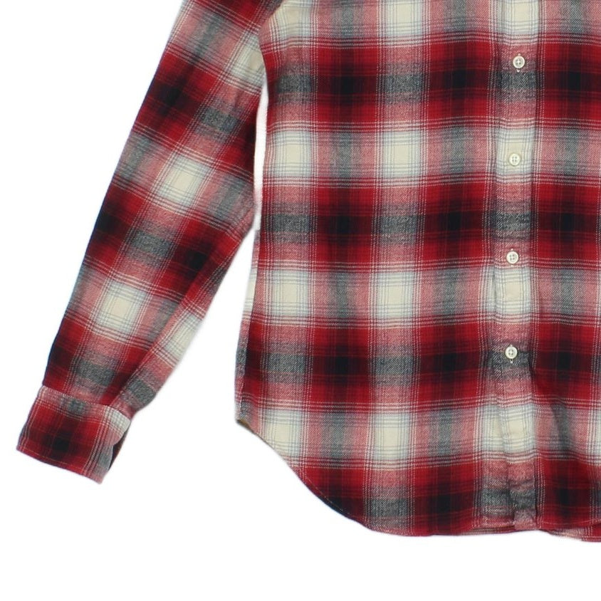 Womens Plaid Shirt Button Down Classic