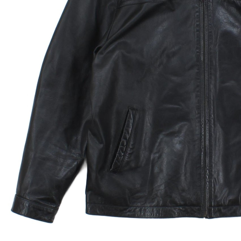 Mens Leather Jacket Outerwear