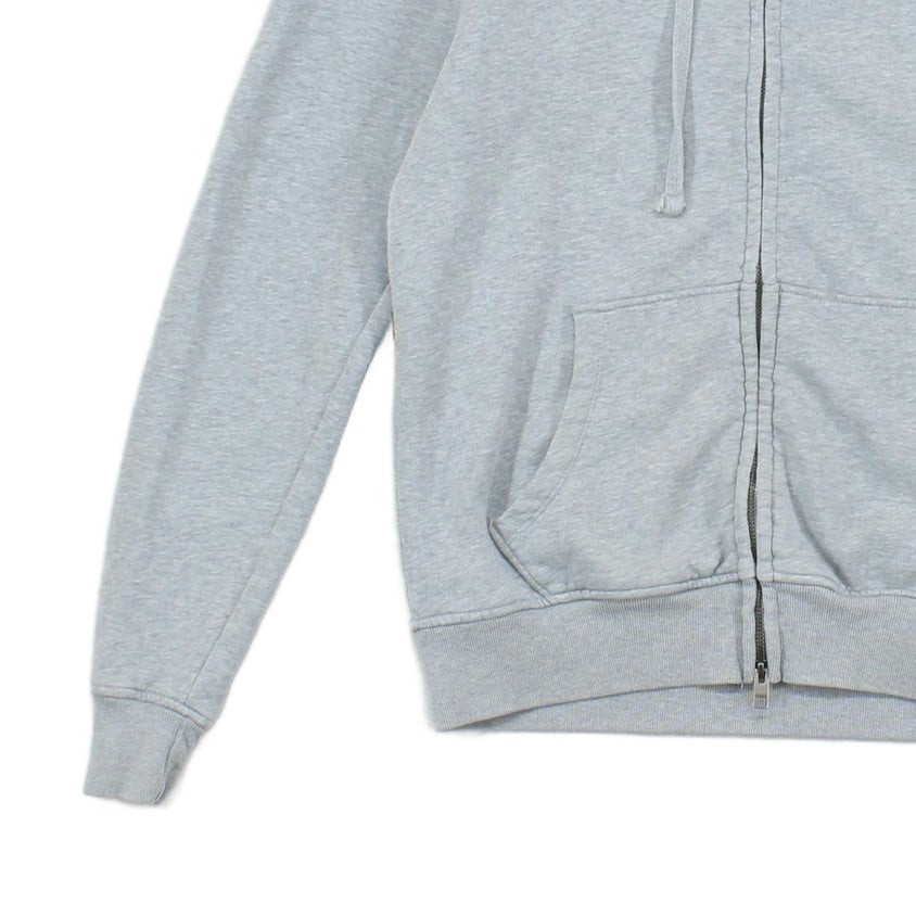 Mens Hoodie Full Zip Cotton
