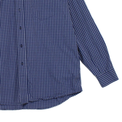 Mens Plaid Shirt  Button Up Long Sleeve