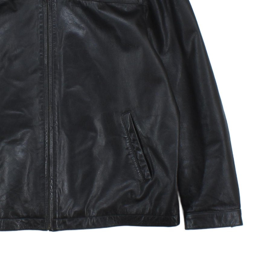 Mens Leather Jacket Outerwear