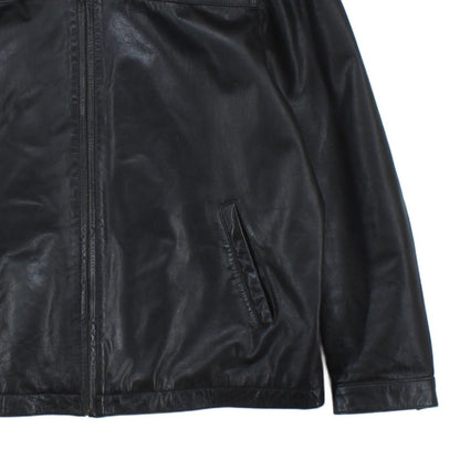 Mens Leather Jacket Outerwear