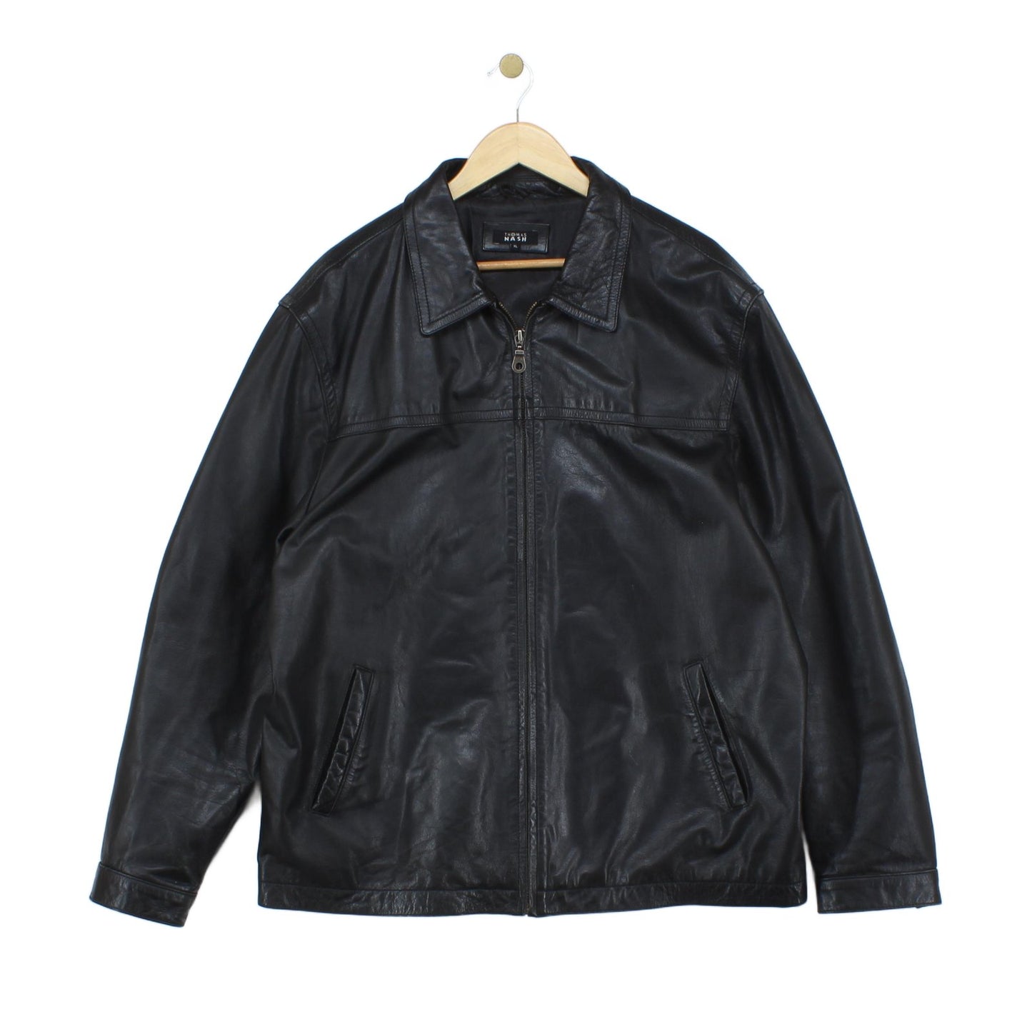 Mens Leather Jacket Outerwear