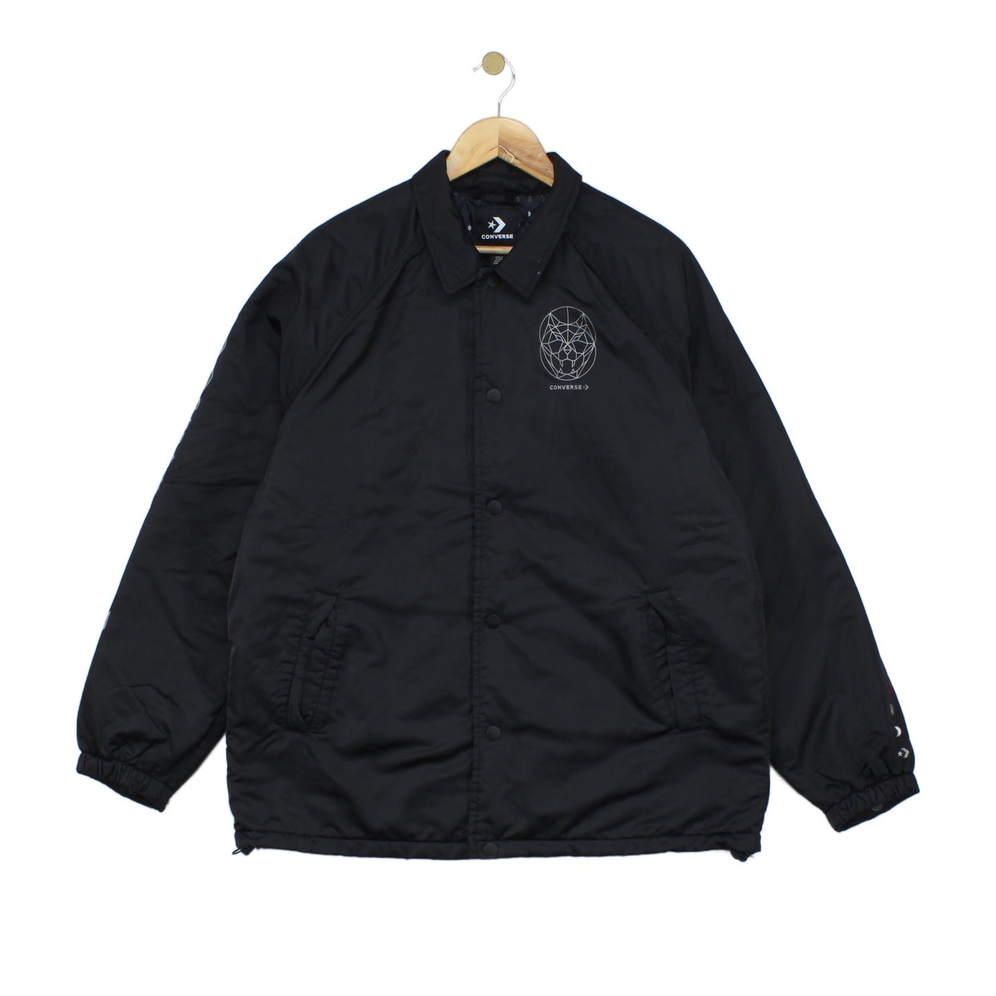 Mens Jacket Insulated Outerwear Streetwear Logo