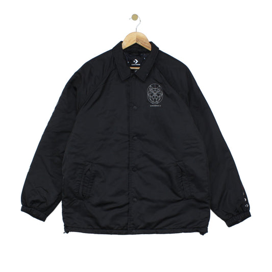 Mens Jacket Insulated Outerwear Streetwear Logo