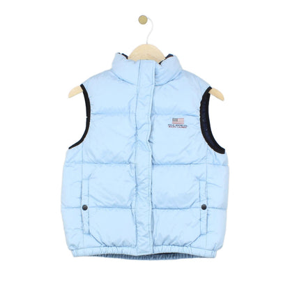 Girls Down Bodywarmer Puffer Sleeveless