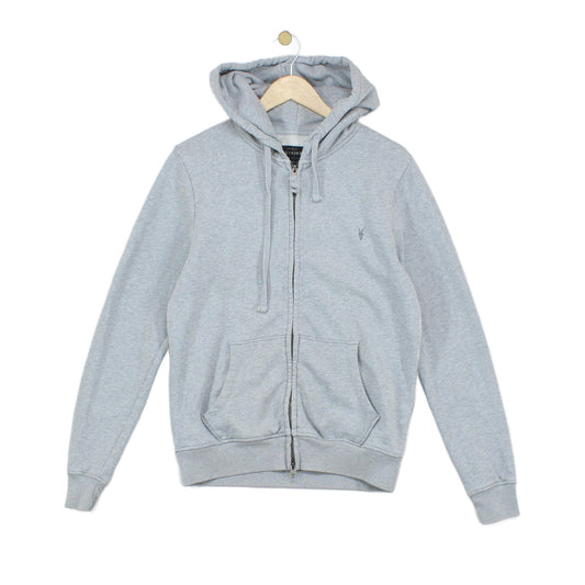 Mens Hoodie Full Zip Cotton