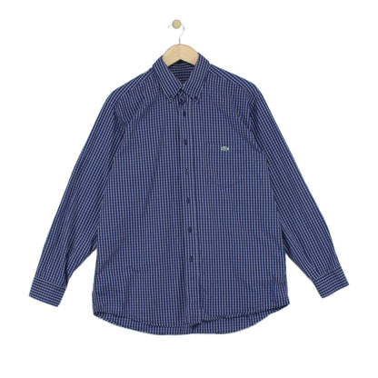 Mens Plaid Shirt  Button Up Long Sleeve