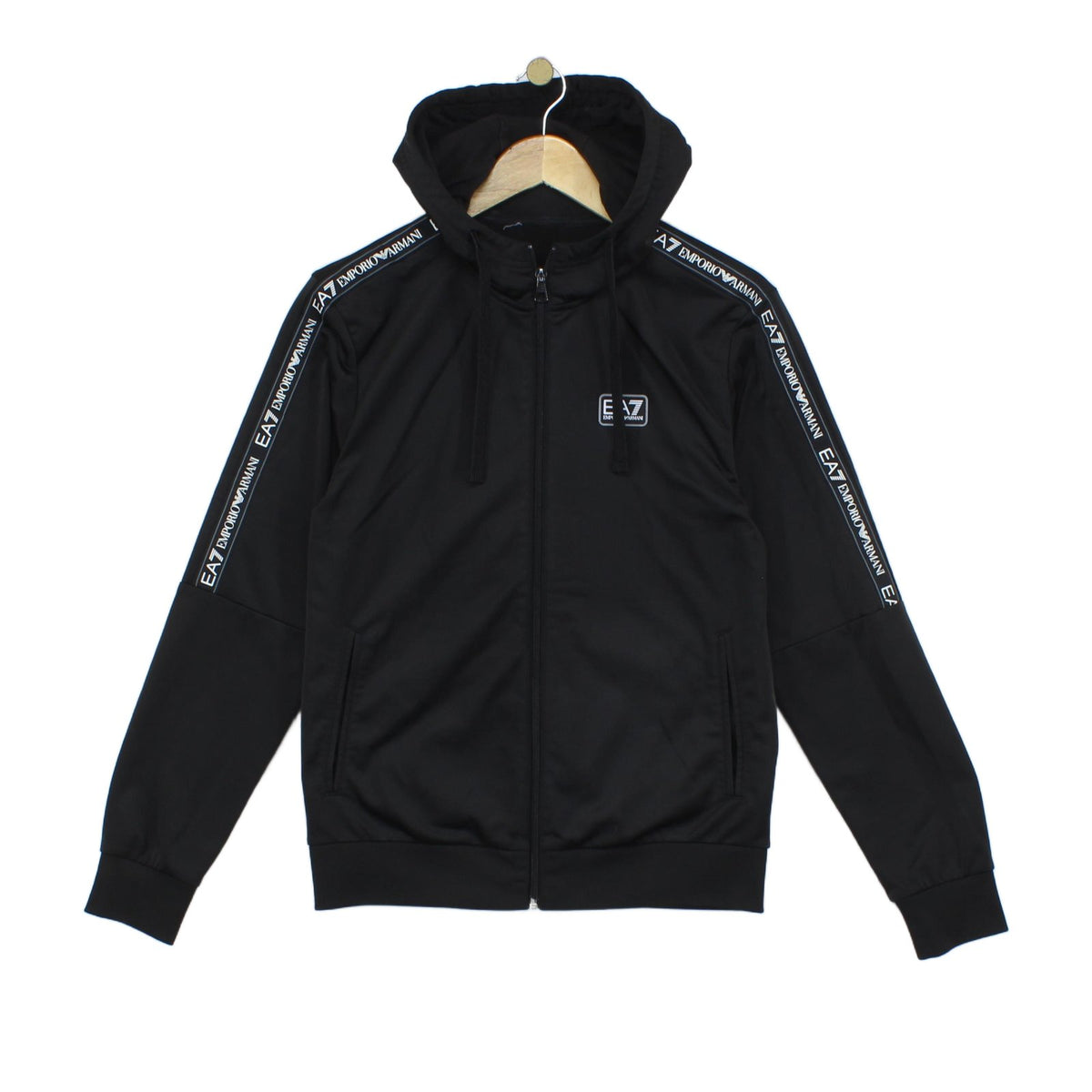 Mens Hoodie Full Zip Logo