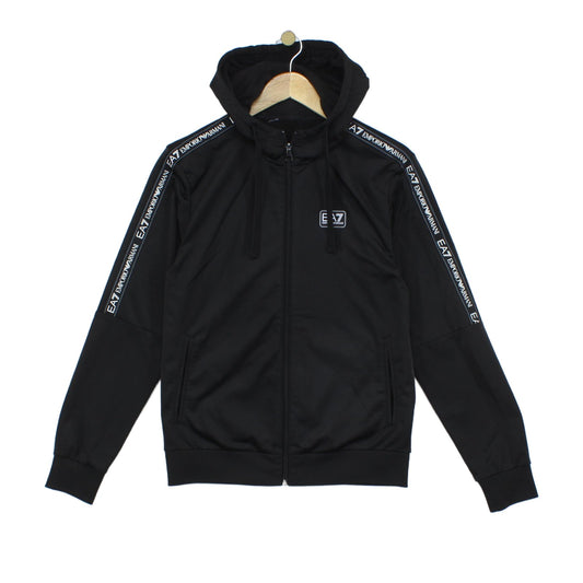 Mens Hoodie Full Zip Logo
