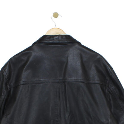 Mens Leather Jacket Outerwear