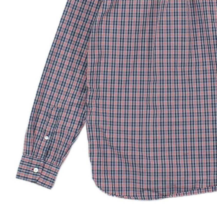 Mens Plaid Shirt Long Sleeve Check