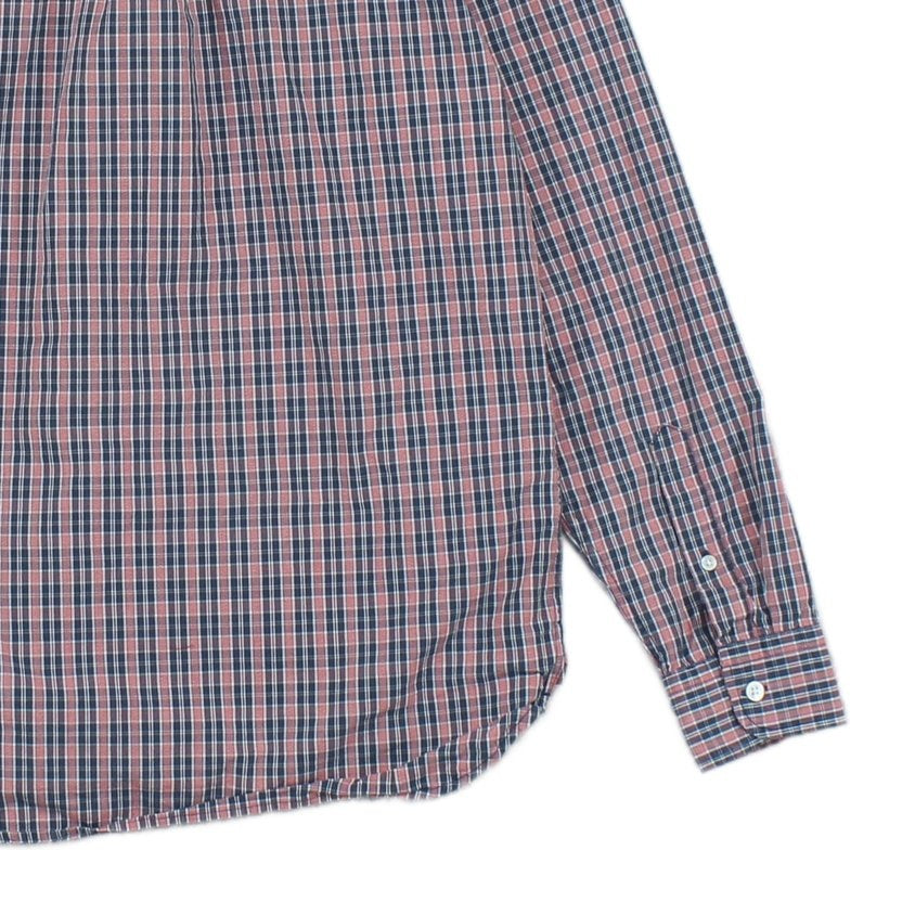 Mens Plaid Shirt Long Sleeve Check