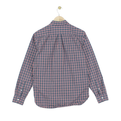 Mens Plaid Shirt Long Sleeve Check