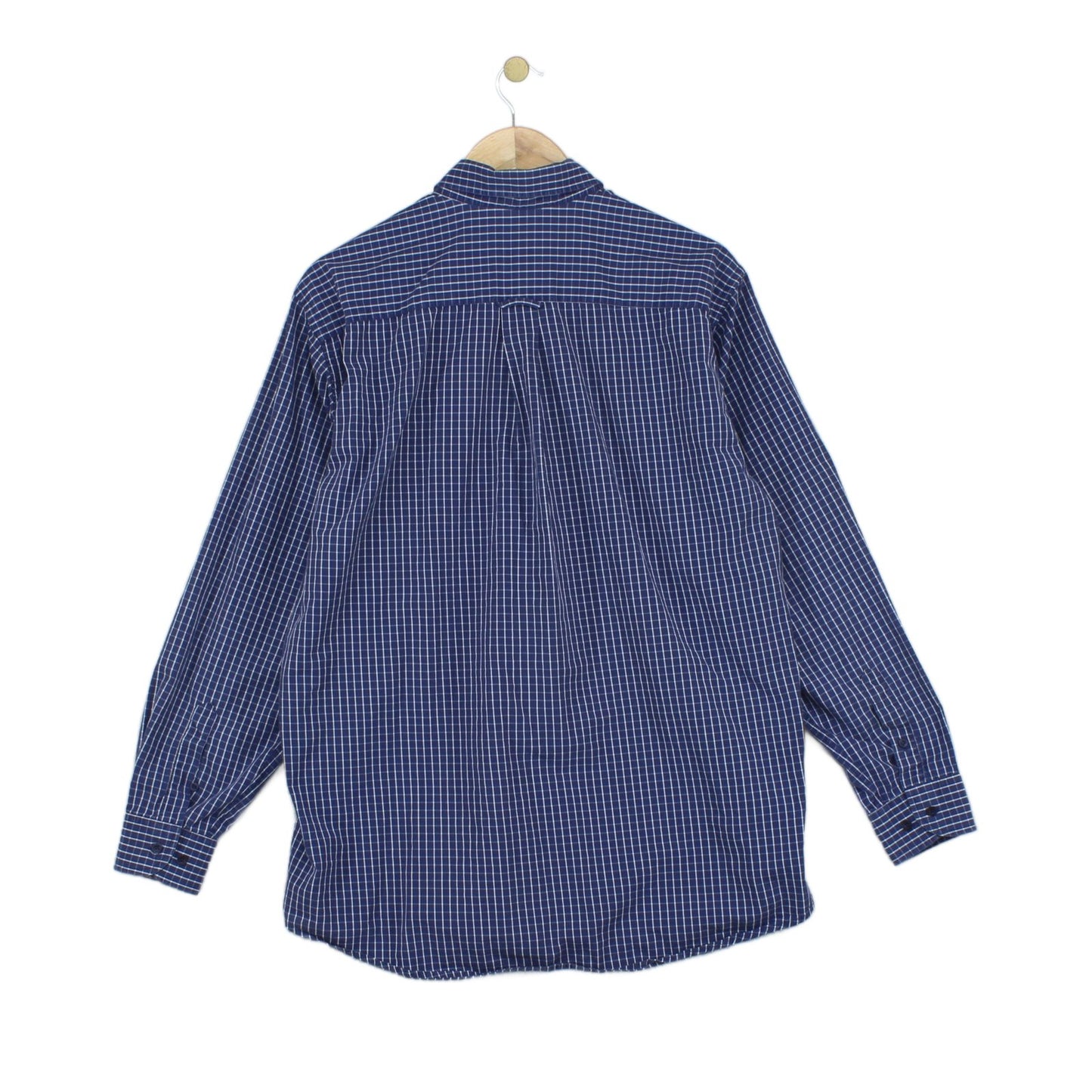 Mens Plaid Shirt  Button Up Long Sleeve