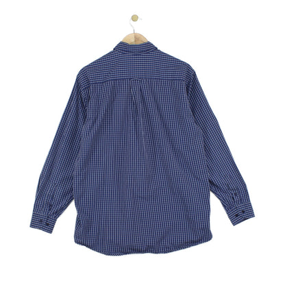 Mens Plaid Shirt  Button Up Long Sleeve