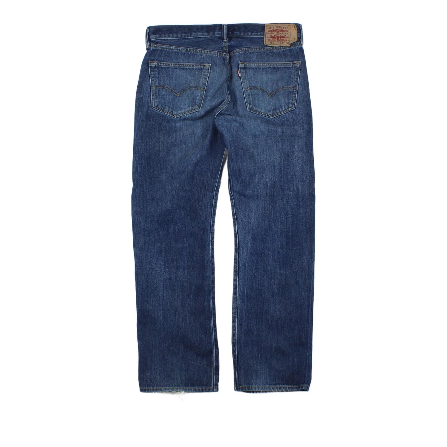 Mens 501 Jeans Classic Fit Denim