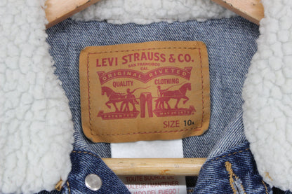 Boys Denim Jacket Sherpa  Classic