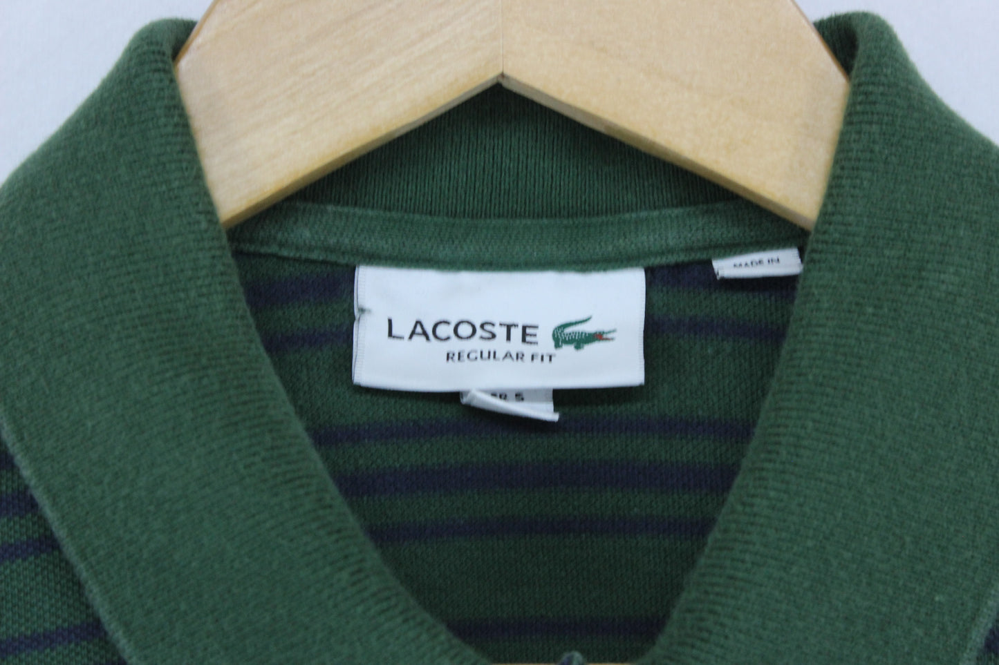 Mens Striped Polo Shirt Classic Short Sleeve