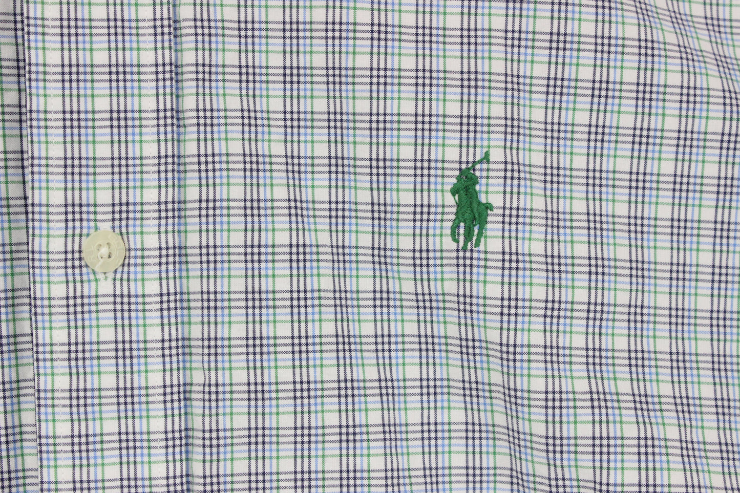 Mens Shirt  Button Down Short Sleeve Check