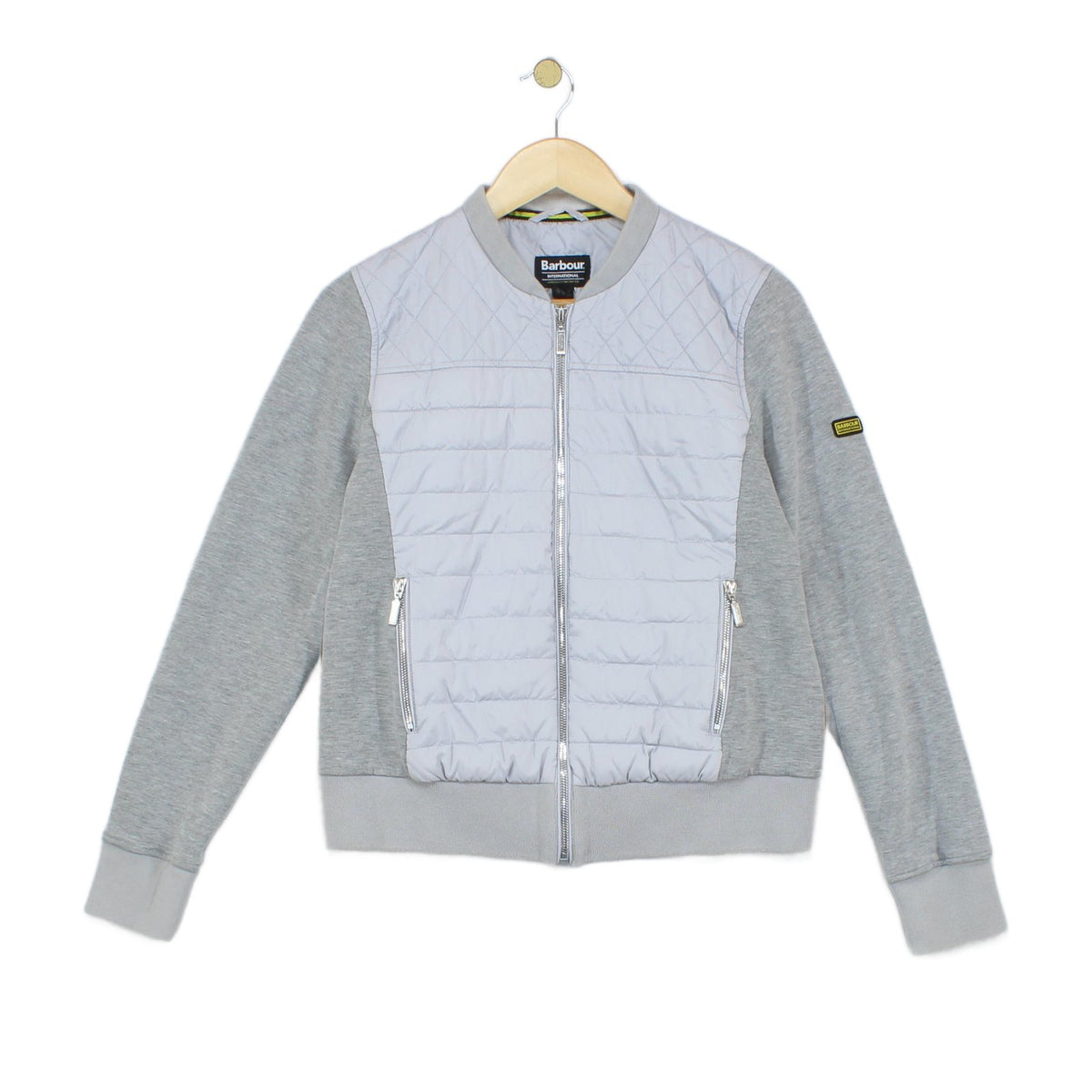 Womens Quilted Jacket Insulated Full Zip Fibredown